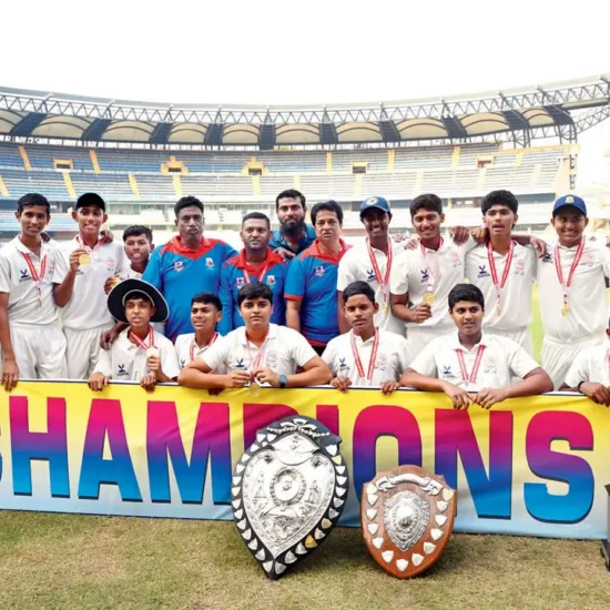 Anjuman I-Islam Allana, the Champions of Harris Shield 2025