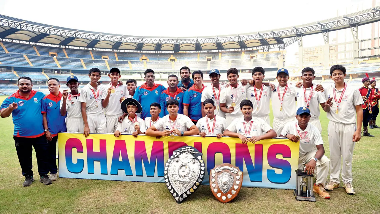 Anjuman I-Islam Allana, the Champions of Harris Shield 2025
