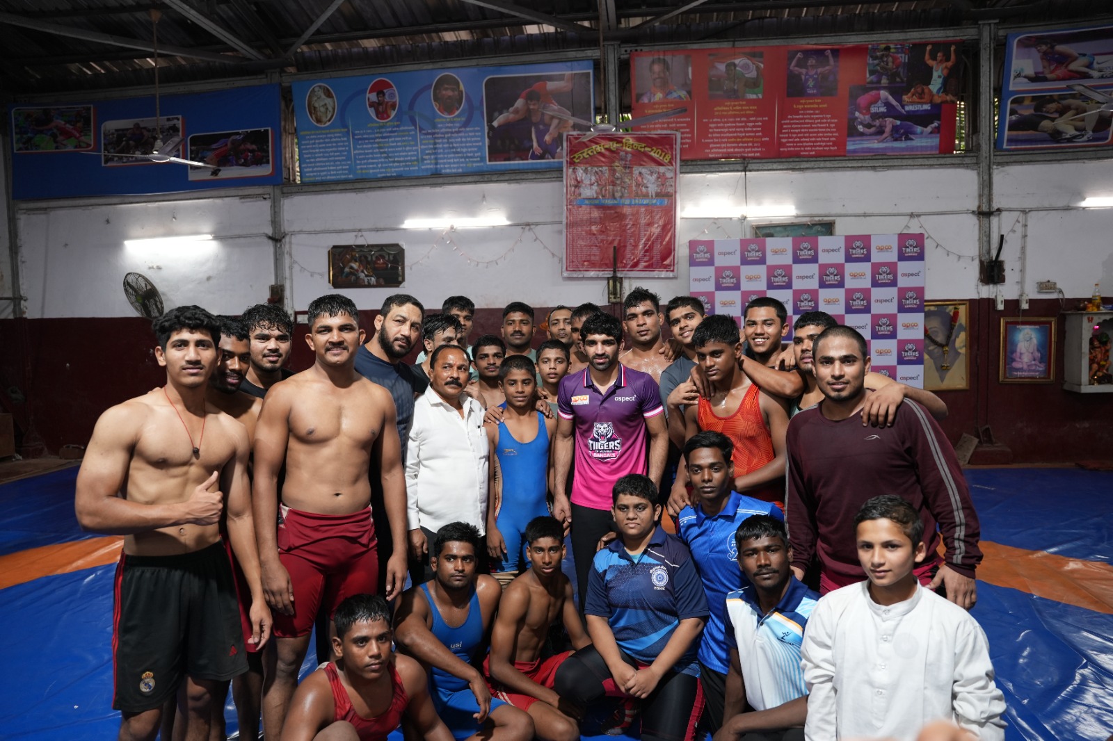 Aman Sehrawat Brings Olympic Fire to Mumbai