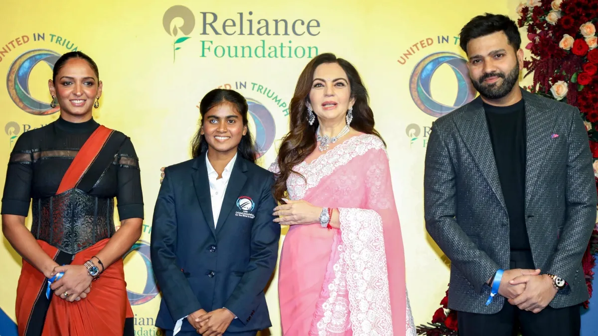 Nita Ambani Celebrates India’s Triple World Cup Glory at ‘United in Triumph’ Event in Mumbai