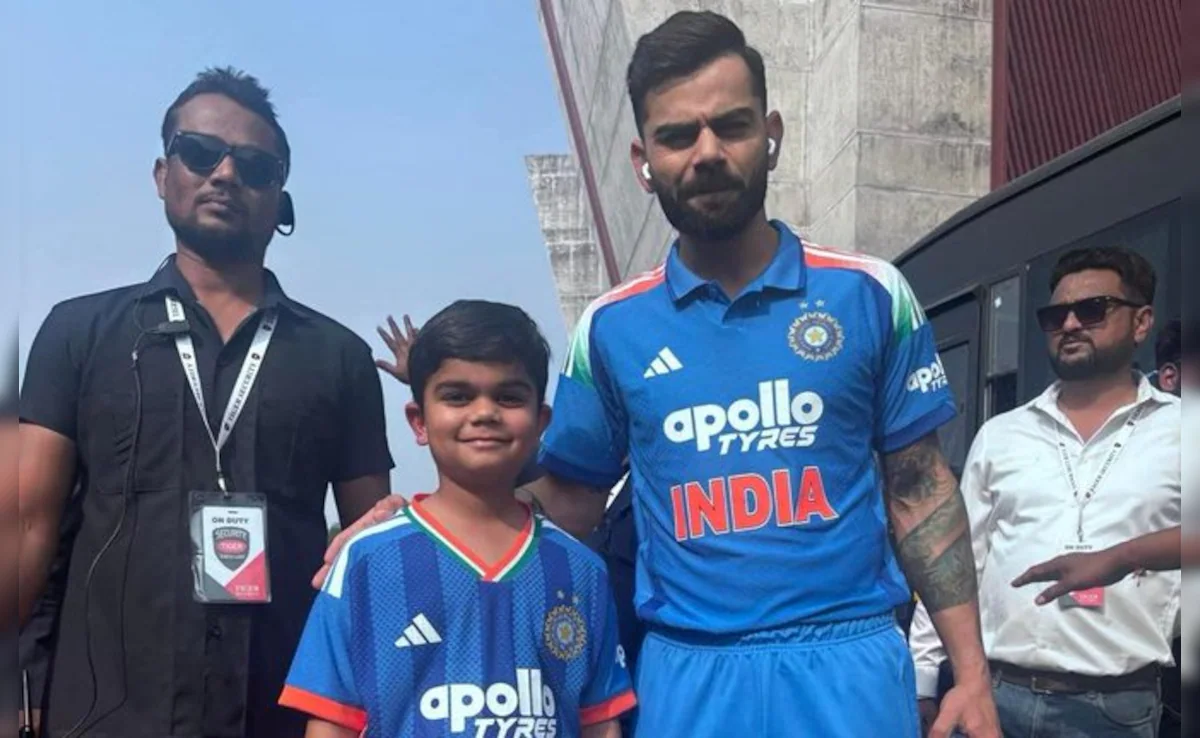 Virat Kohli Meets Chota Chiku